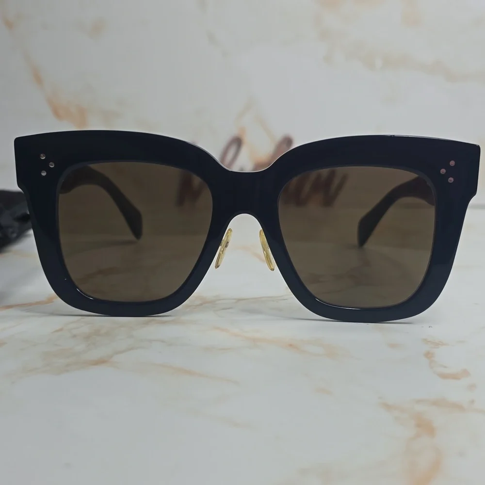 Celine kim Square oversized sunglasses navy Pheobe Philo era rare